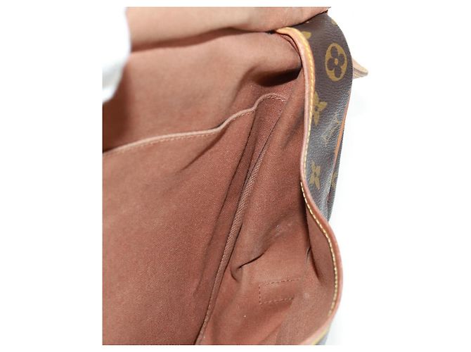 LOUIS VUITTON Borsa a Spalla Monogram Saumur 35 M42254 LV Auth 161371 Monogramma - vista 33