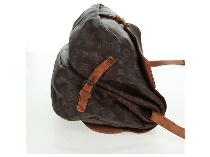 LOUIS VUITTON Borsa a Spalla Monogram Saumur 35 M42254 LV Auth 161371 Monogramma - vista 5