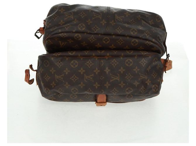 LOUIS VUITTON Borsa a Spalla Monogram Saumur 35 M42254 LV Auth 161371 Monogramma - vista 7