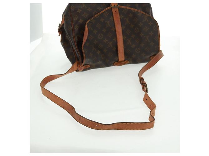 LOUIS VUITTON Borsa a Spalla Monogram Saumur 35 M42254 LV Auth 161371 Monogramma - vista 8