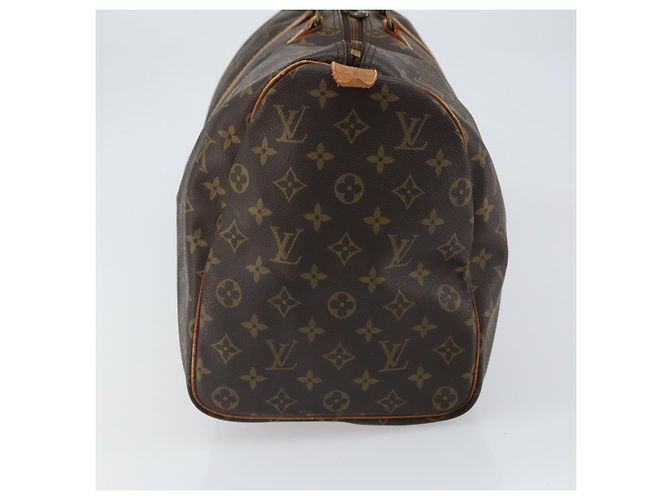 LOUIS VUITTON Borsa Boston Monogram Keepall 45 M41428 LV Auth am10382 Monogramma - vista 3