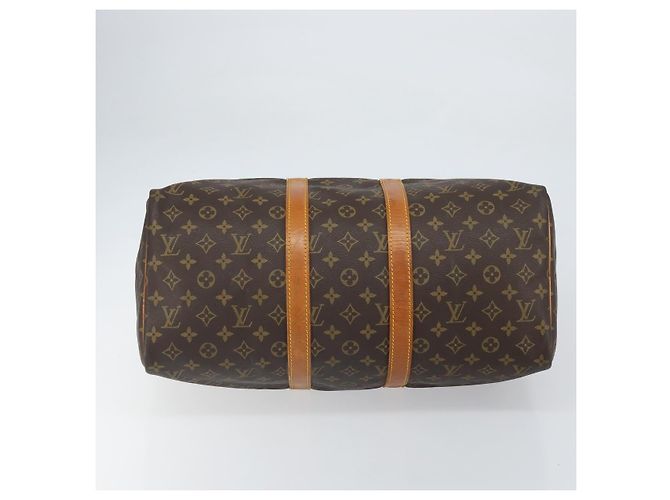 LOUIS VUITTON Borsa Boston Monogram Keepall 45 M41428 LV Auth am10382 Monogramma - vista 5
