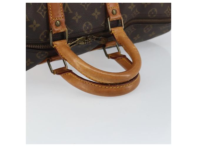 LOUIS VUITTON Borsa Boston Monogram Keepall 45 M41428 LV Auth am10382 Monogramma - vista 7