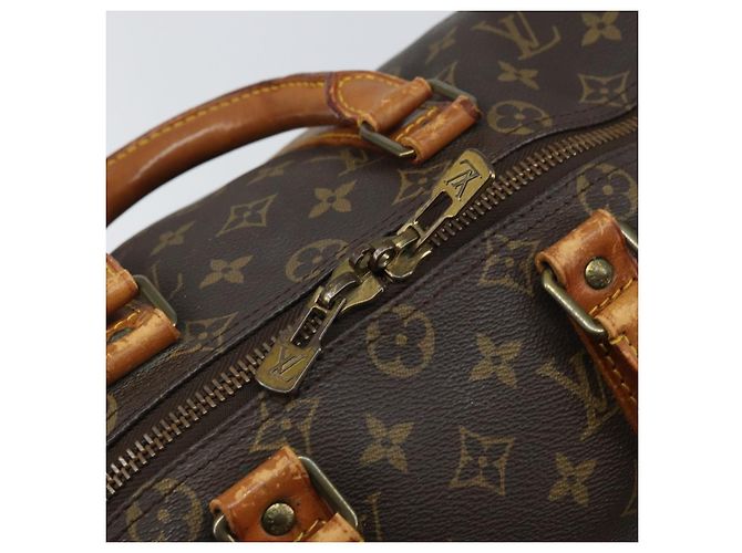 LOUIS VUITTON Borsa Boston Monogram Keepall 45 M41428 LV Auth am10382 Monogramma - vista 9