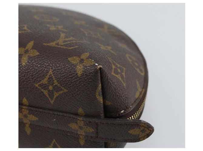 LOUIS VUITTON Pochette Cosmetica Demi Ronde Monogram M47520 LV Auth 161707 Monogramma - vista 7