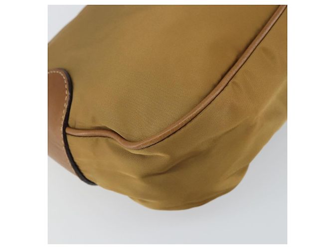Borsa a Spalla PRADA Nylon Beige Argento Autentica 162978 - vista 16
