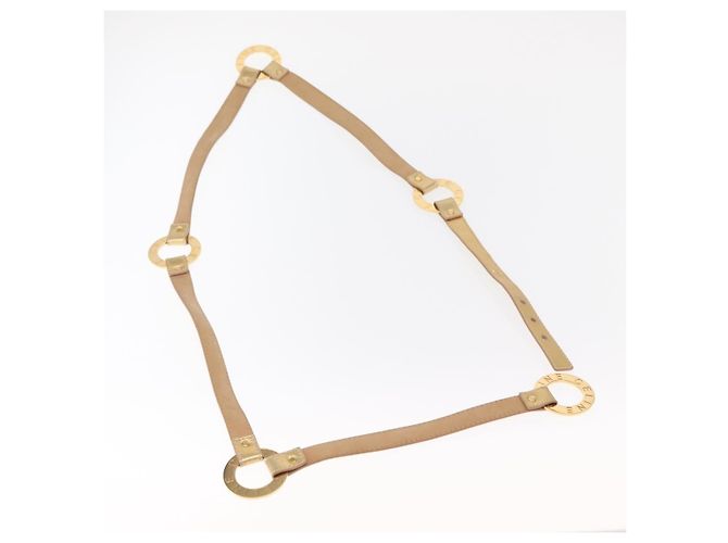 Céline CINTURA CELINE Pelle 66,9"" Oro Auth 160949 D'oro - vista 11