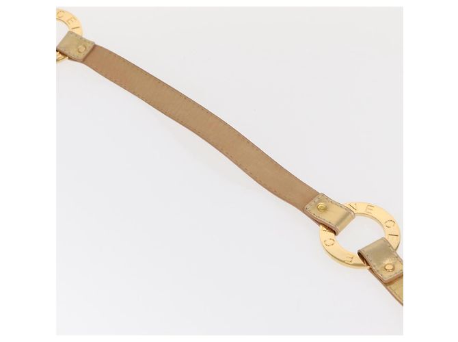 Céline CINTURA CELINE Pelle 66,9"" Oro Auth 160949 D'oro - vista 16