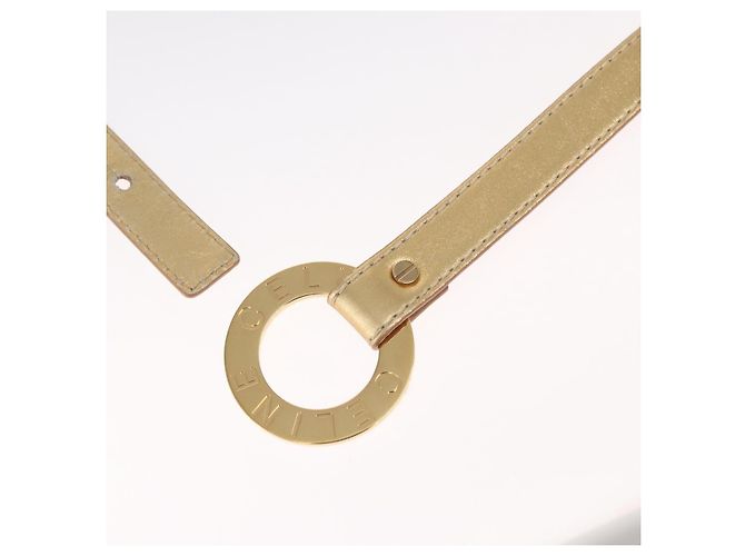 Céline CINTURA CELINE Pelle 66,9"" Oro Auth 160949 D'oro - vista 2
