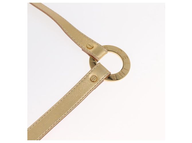 Céline CINTURA CELINE Pelle 66,9"" Oro Auth 160949 D'oro - vista 3