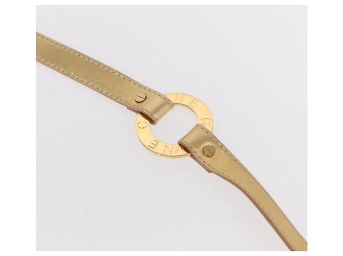 Céline CINTURA CELINE Pelle 66,9"" Oro Auth 160949 D'oro - vista 5