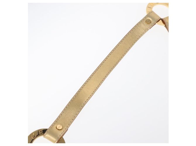 Céline CINTURA CELINE Pelle 66,9"" Oro Auth 160949 D'oro - vista 8
