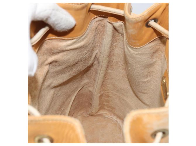 Borsa Sherry Line in PVC Beige Micro GG Supreme Web di GUCCI 001 58 4793 Auth 161752 D'oro - vista 21