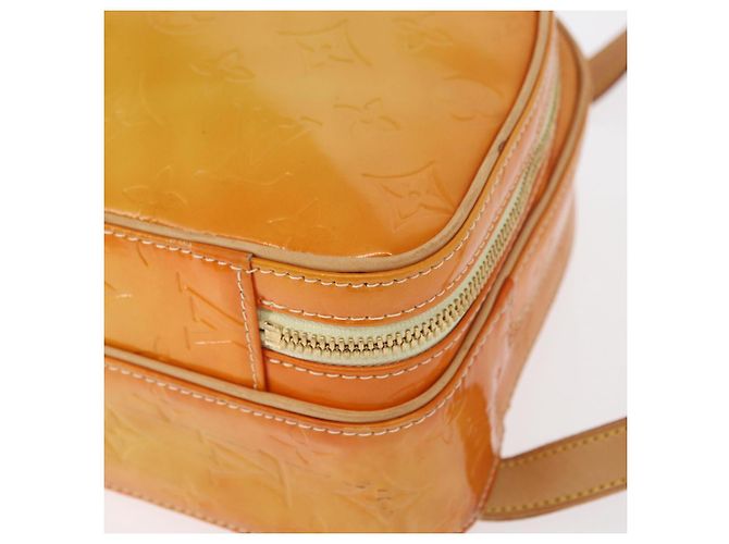 LOUIS VUITTON Zaino Marley Monogram Vernis Giallo M91040 LV Auth 160551 - vista 15