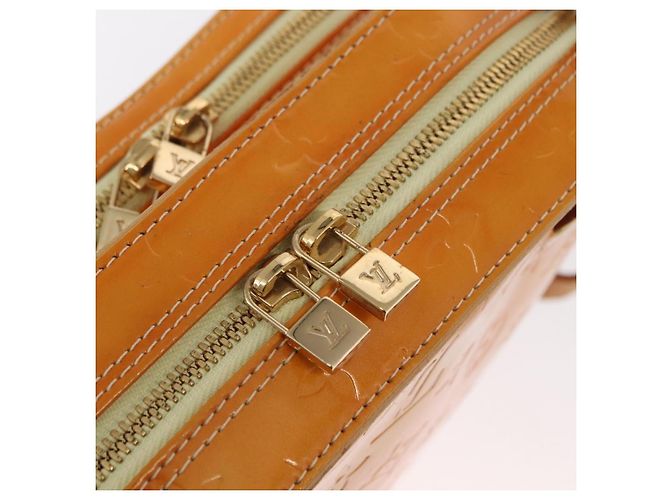 LOUIS VUITTON Zaino Marley Monogram Vernis Giallo M91040 LV Auth 160551 - vista 18