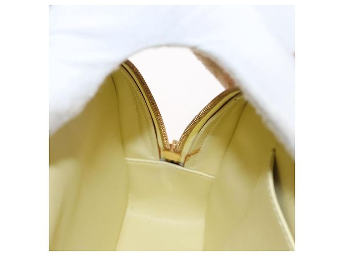 LOUIS VUITTON Zaino Marley Monogram Vernis Giallo M91040 LV Auth 160551 - vista 21