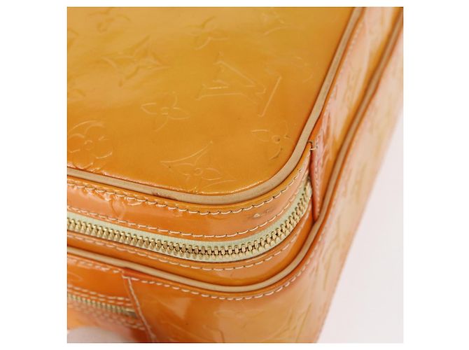 LOUIS VUITTON Zaino Marley Monogram Vernis Giallo M91040 LV Auth 160551 - vista 8