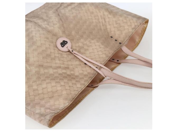 Bottega Veneta Sac Tote en Nylon Rose Authentique 161323 - vue 6