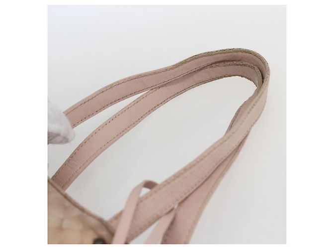 Bottega Veneta Sac Tote en Nylon Rose Authentique 161323 - vue 8