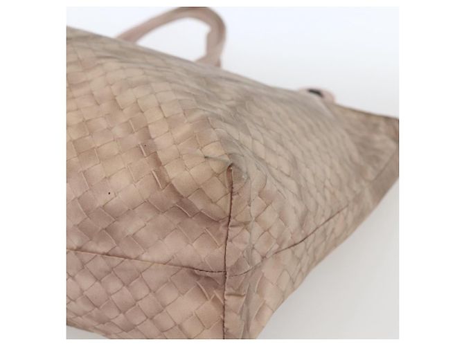 Bottega Veneta Sac Tote en Nylon Rose Authentique 161323 - vue 9