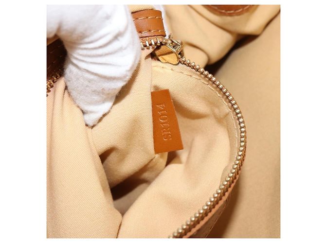 LOUIS VUITTON Borsa Tote Mini Lucille GM Monogram Beige M92683 LV Auth 161105 - vista 12