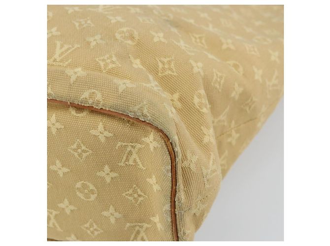 LOUIS VUITTON Borsa Tote Mini Lucille GM Monogram Beige M92683 LV Auth 161105 - vista 16
