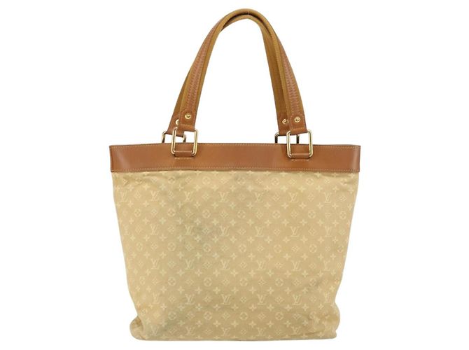 LOUIS VUITTON Borsa Tote Mini Lucille GM Monogram Beige M92683 LV Auth 161105 - vista 2