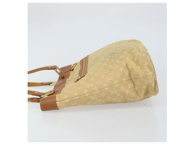 LOUIS VUITTON Borsa Tote Mini Lucille GM Monogram Beige M92683 LV Auth 161105 - vista 4