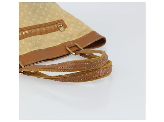 LOUIS VUITTON Borsa Tote Mini Lucille GM Monogram Beige M92683 LV Auth 161105 - vista 7