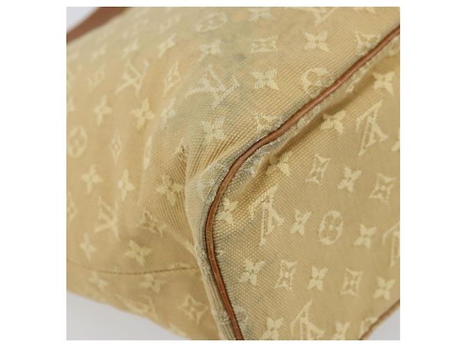 LOUIS VUITTON Borsa Tote Mini Lucille GM Monogram Beige M92683 LV Auth 161105 - vista 9