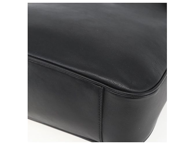 Borsa a mano in pelle Gucci Bamboo 2way Nera Oro 001 1638 Auth 159054 Nero D'oro - vista 16