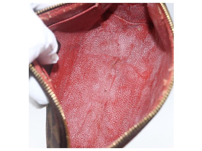 LOUIS VUITTON Pochette Cosmetica PM Damier Ebene N47516 Auth LV 163008 - vista 10