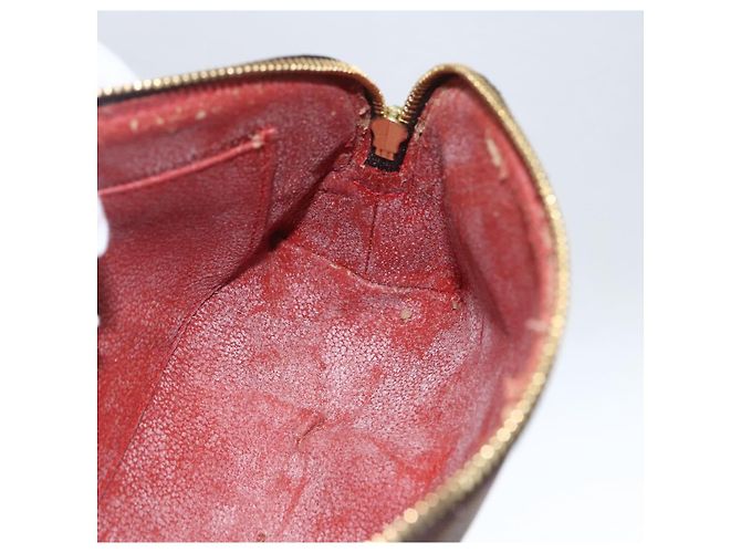 LOUIS VUITTON Pochette Cosmetica PM Damier Ebene N47516 Auth LV 163008 - vista 17