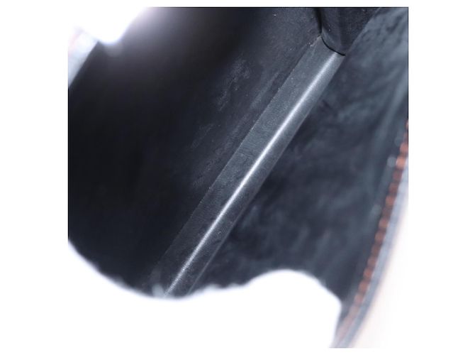 BALLY Borsa a Spalla in Pelle Nera Auth 160734 Nero - vista 12