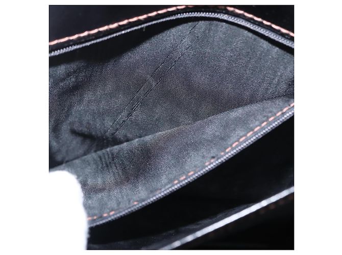 BALLY Borsa a Spalla in Pelle Nera Auth 160734 Nero - vista 23