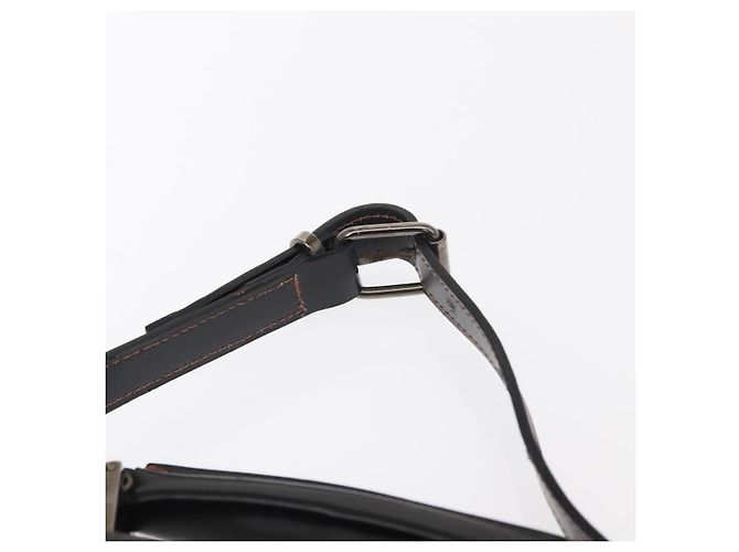 BALLY Borsa a Spalla in Pelle Nera Auth 160734 Nero - vista 9