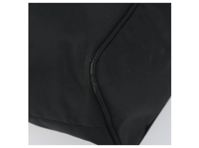 FENDI Tote Bag Nylon Schwarz Silber Auth 160965 - Ansicht 14