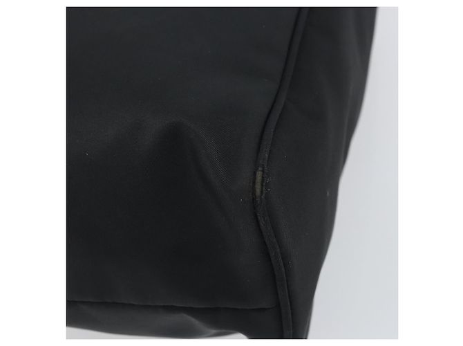 FENDI Tote Bag Nylon Schwarz Silber Auth 160965 - Ansicht 16