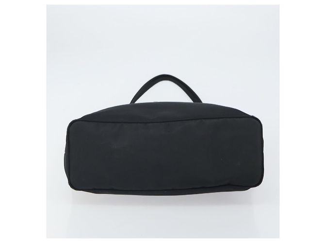 FENDI Tote Bag Nylon Schwarz Silber Auth 160965 - Ansicht 5