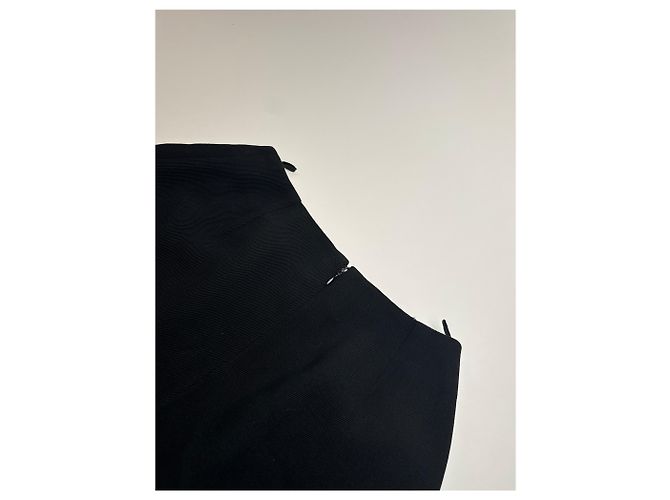 Céline Gonna Vintage Celine Paris Nera M Nero - vista 11