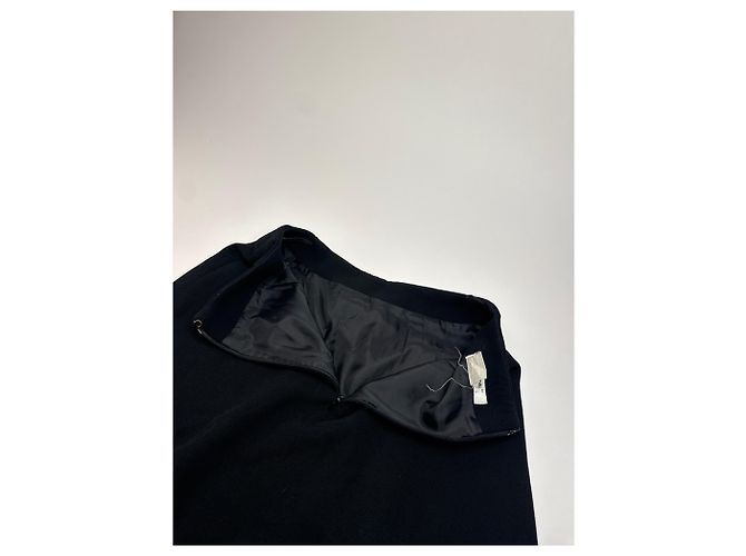 Céline Gonna Vintage Celine Paris Nera M Nero - vista 13