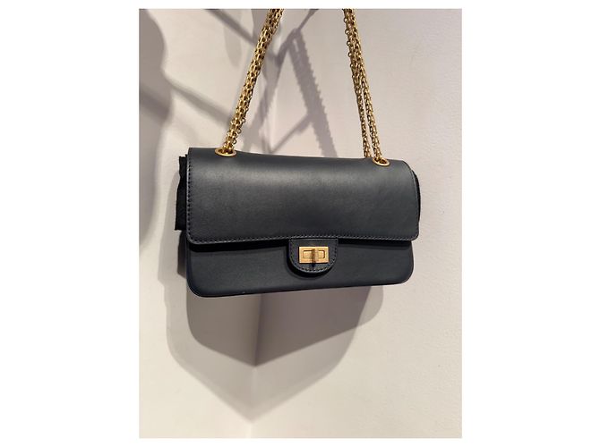 2.55 Chanel Handtaschen Marineblau - Ansicht 3
