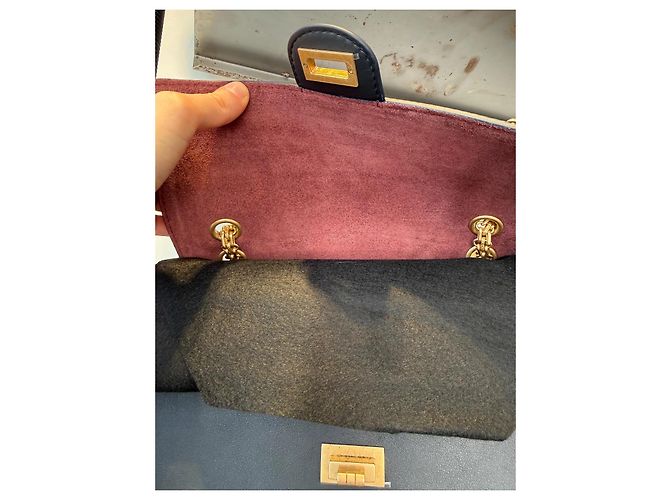 2.55 Chanel Handtaschen Marineblau - Ansicht 6