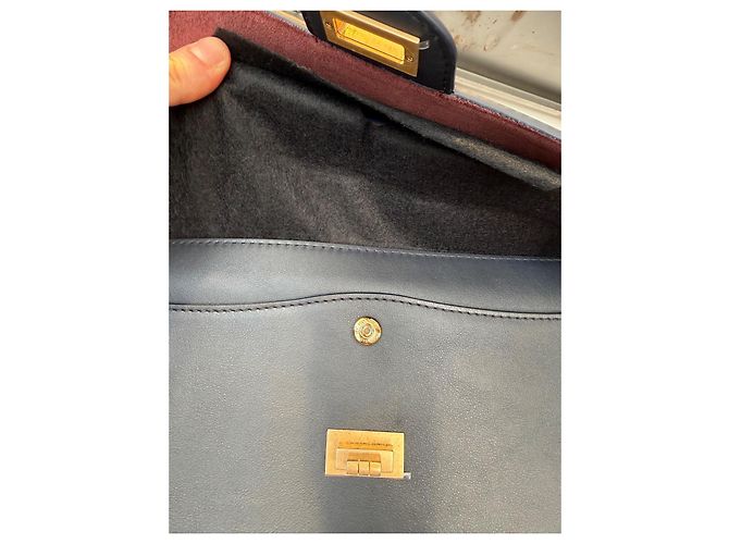 2.55 Chanel Handtaschen Marineblau - Ansicht 7