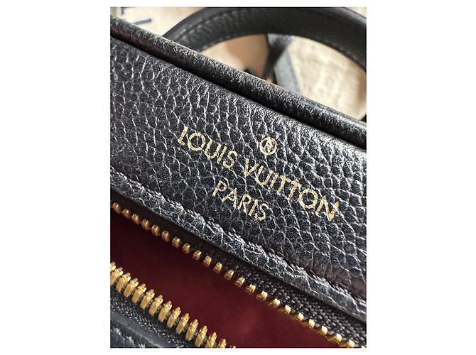 Louis Vuitton Vanity PM Handtasche aus Pelz Schwarz Beige - Ansicht 12