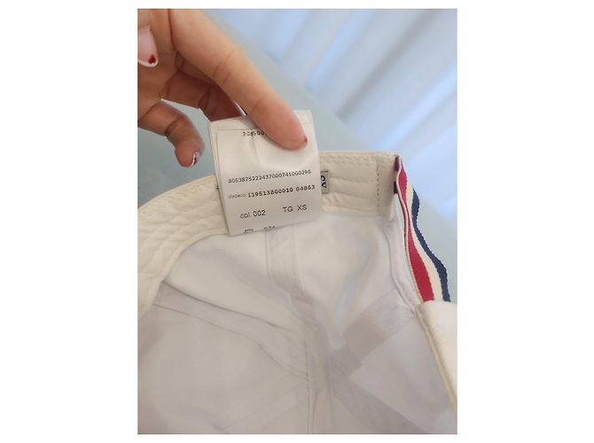 Moncler Baseball Cap Weiß - Ansicht 4