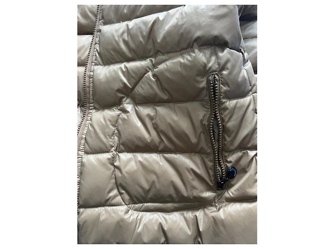 Giacca a piuma Moncler Beige Marrone chiaro - vista 6