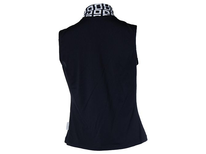 Top sciarpa nero Versace Jeans Couture - vista 3