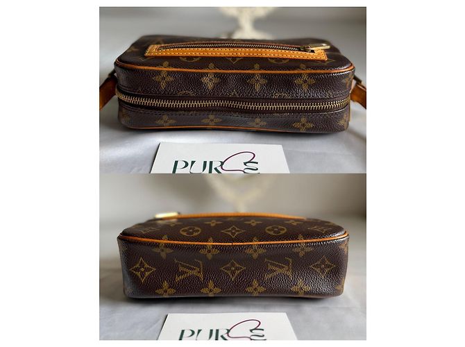 Borsa a spalla Pochette Cité in tela Monogram Louis Vuitton - vista 16