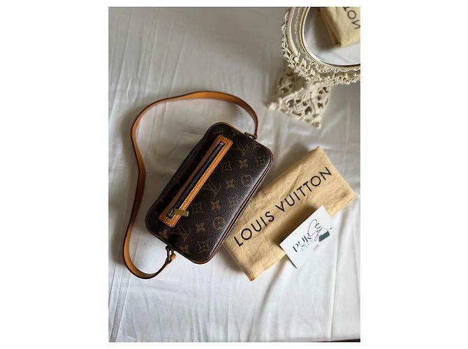 Borsa a spalla Pochette Cité in tela Monogram Louis Vuitton - vista 2